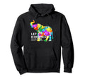 Elephant Compassion Let Kindness Hoodie - Custom Art Print for Adults - T-Shirt, Sweatshirt, Hoodie