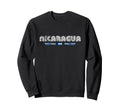 Nicaragua 70S 80S Type Flag Sweatshirt - Novelty Apparel Unisex - T-Shirt, Sweatshirt, Hoodie