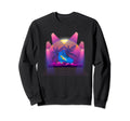 Roller Skates Vaporwave 80S Disco 70S Sweatshirt - Unique Graphic Unisex - T-Shirt, Sweatshirt, Hoodie