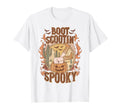 Boot Scootin Spooky Western T-Shirt - Custom Art Print for Adults - T-Shirt, Sweatshirt, Hoodie