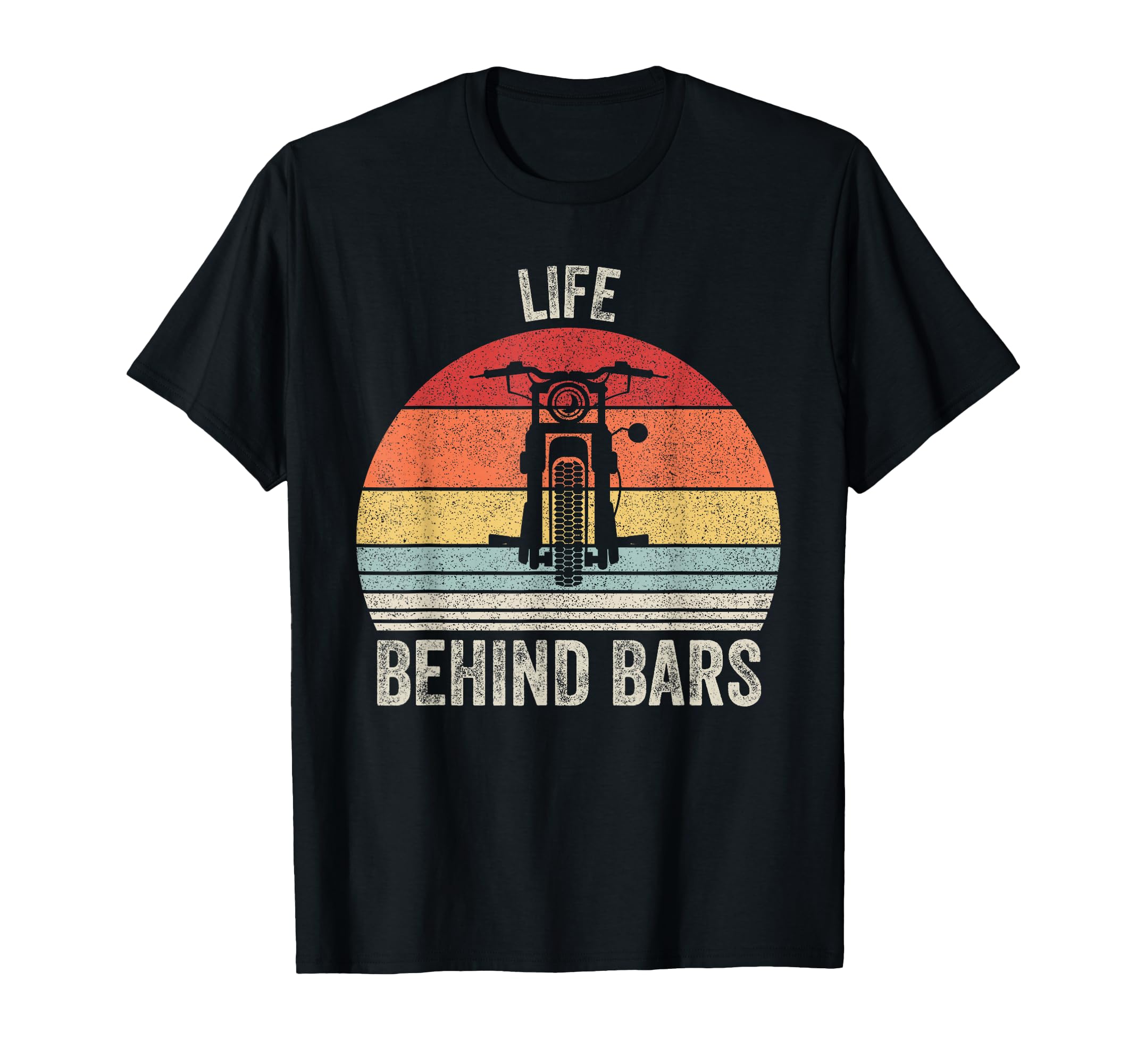Life Behind Bars Motorcycle Rider T-Shirt - Aesthetic Graphic Men Women - T-Shirt, Sweatshirt, Hoodie