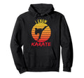 I Know Karate Funny Karate Sunset Hoodie - Custom Art Print for Adults - T-Shirt, Sweatshirt, Hoodie
