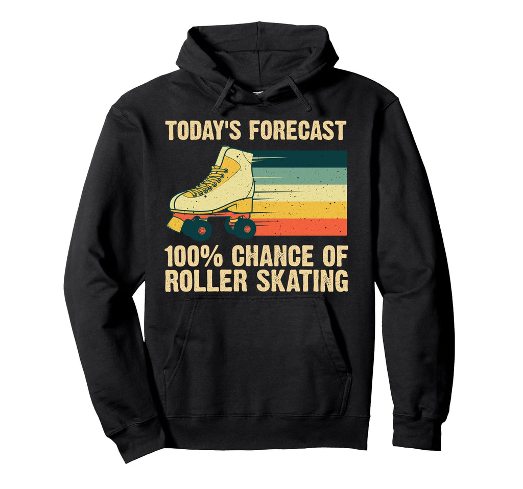 Roller Skating Roller Skate Derby 80S 70S Hoodie - Trendy Graphic Men Women - T-Shirt, Sweatshirt, Hoodie