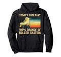 Roller Skating Roller Skate Derby 80S 70S Hoodie - Trendy Graphic Men Women - T-Shirt, Sweatshirt, Hoodie