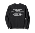 Glitching Through Dimensions Sweatshirt - Unique Graphic Unisex - T-Shirt, Sweatshirt, Hoodie