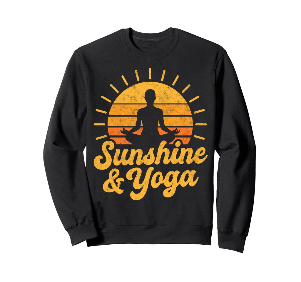 Sunshine Yoga Meditation Zen Om Sweatshirt - Streetwear Style Men Women - T-Shirt, Sweatshirt, Hoodie