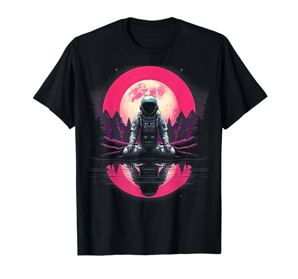 Synthwave Astronaut Cyberpunk 80S Sci Fi 30 T-Shirt - Trendy Graphic Unisex - T-Shirt, Sweatshirt, Hoodie
