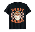 Howdy Santa Western Cowboy Cowgirl T-Shirt - Trendy Graphic Unisex - T-Shirt, Sweatshirt, Hoodie