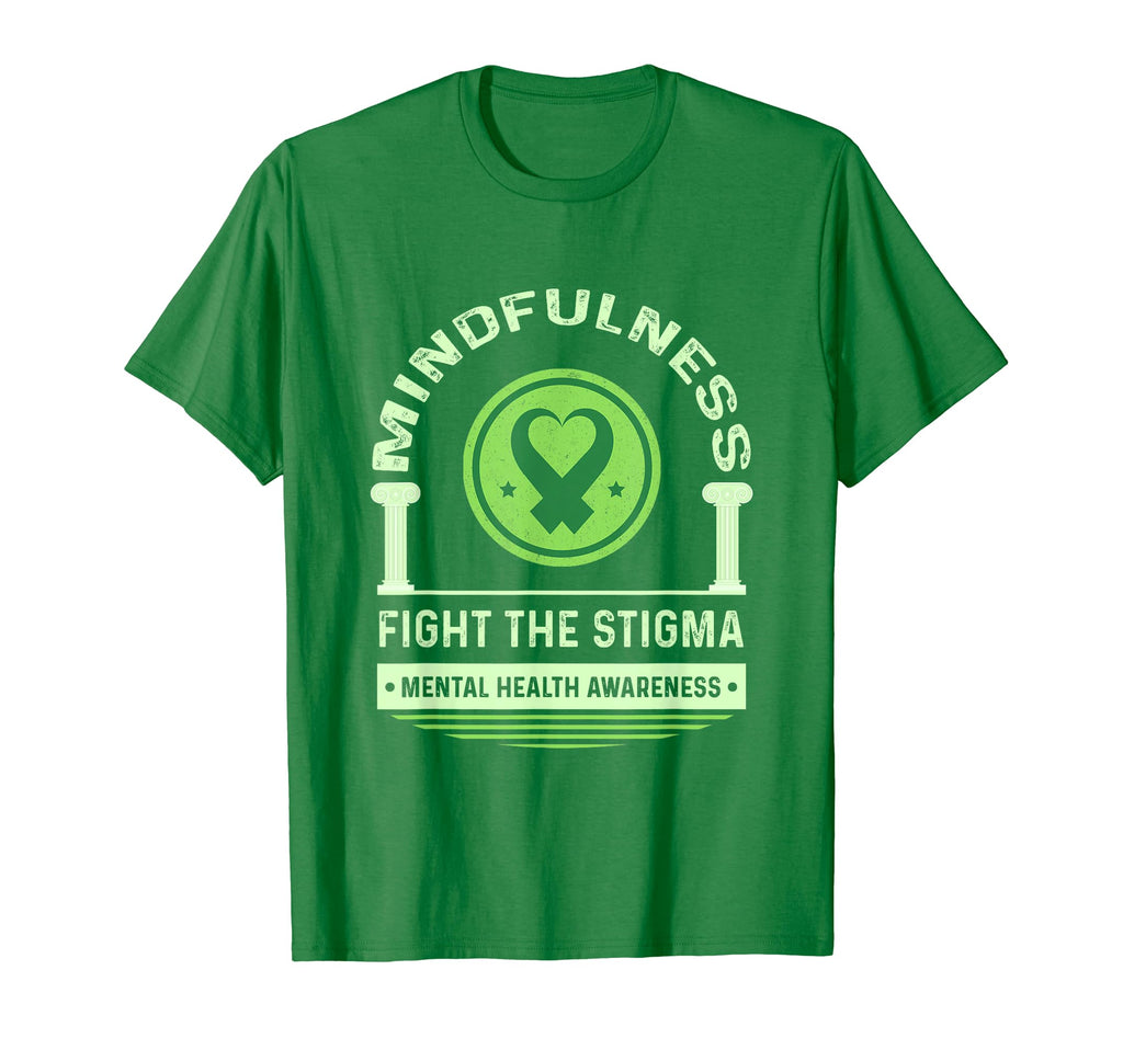 Mental Health Awareness Fight Stigma T-Shirt - Custom Art Print for Adults - T-Shirt, Sweatshirt, Hoodie
