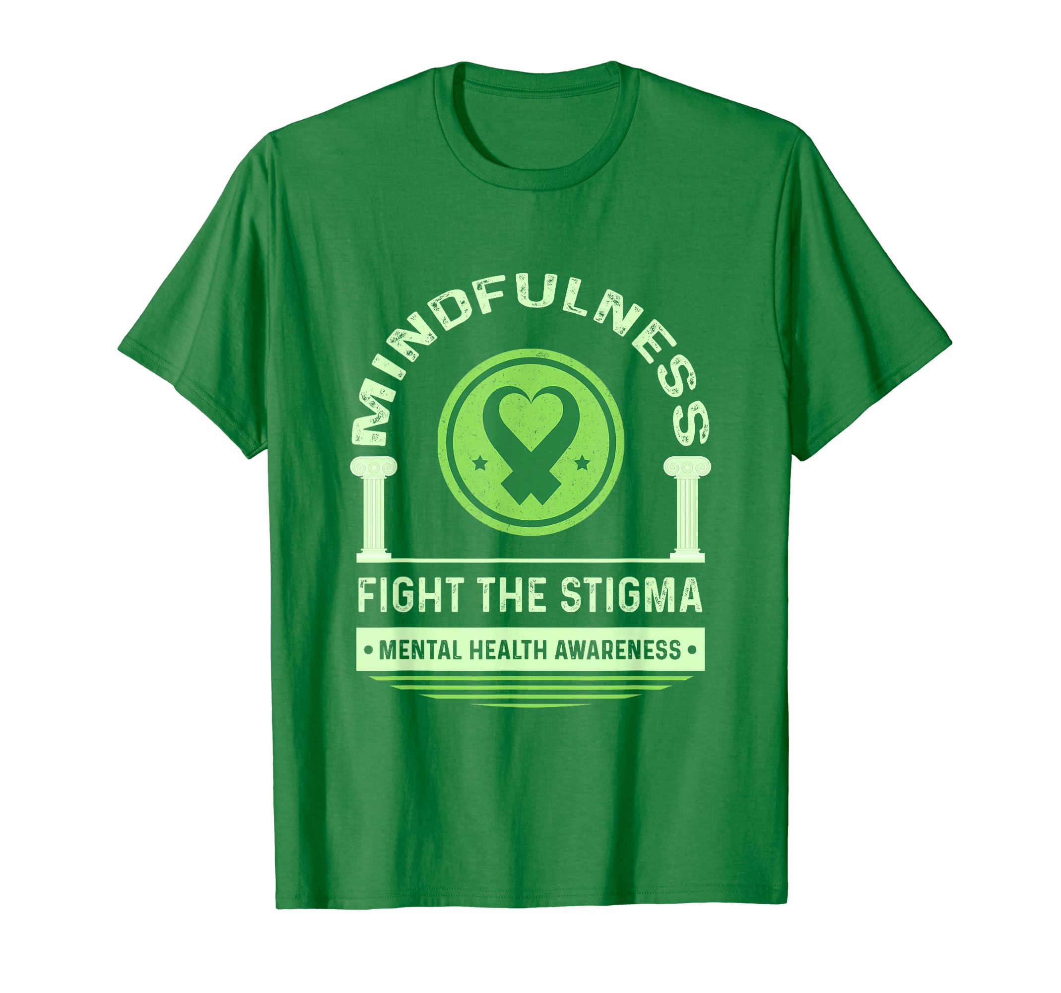 Mental Health Awareness Fight Stigma T-Shirt - Custom Art Print for Adults - T-Shirt, Sweatshirt, Hoodie