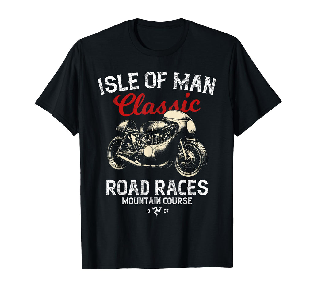 Isle Races Motorbike Race T-Shirt - Graphic Print for Adults - T-Shirt, Sweatshirt, Hoodie