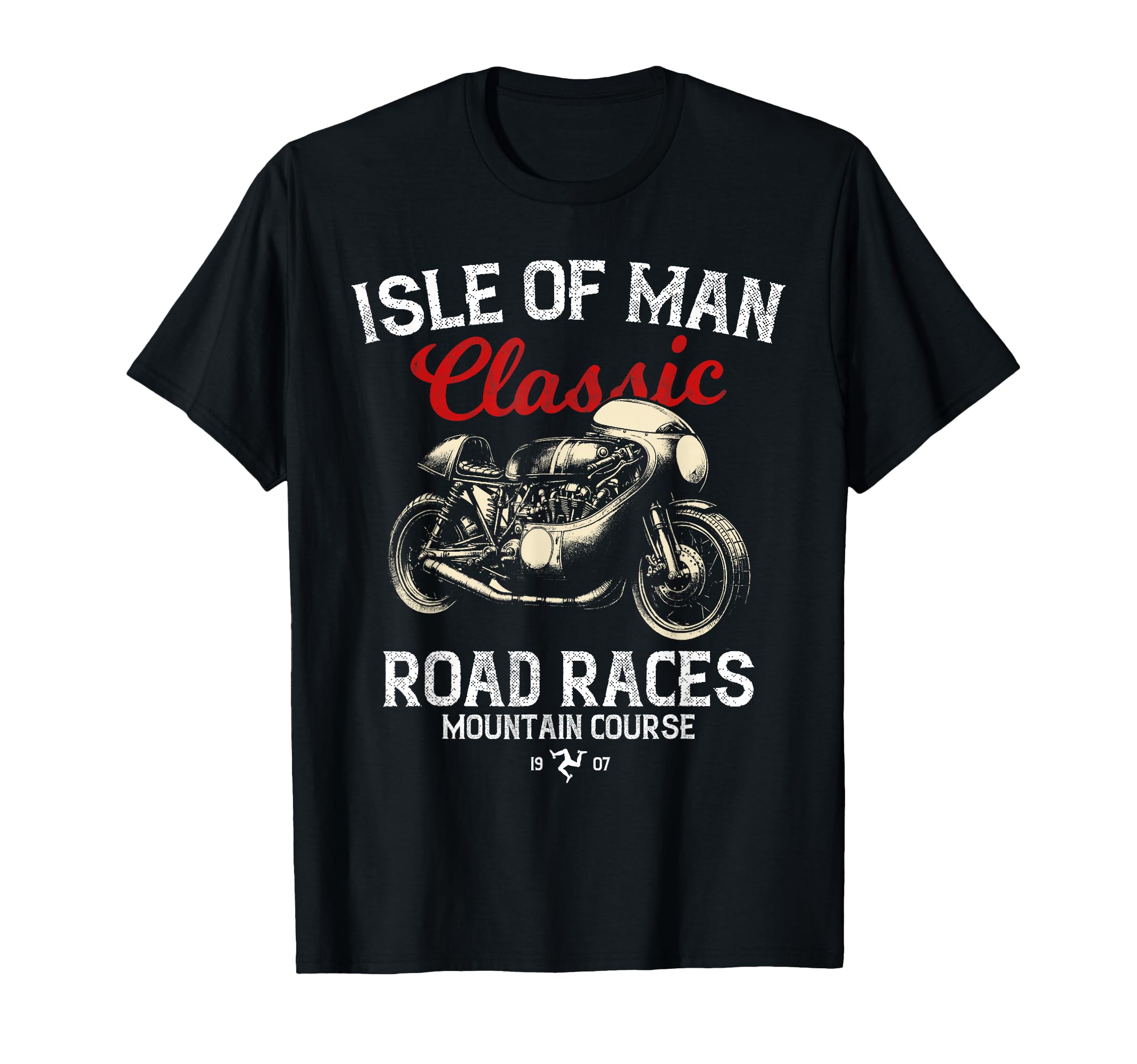 Isle Races Motorbike Race T-Shirt - Aesthetic Graphic for Adults - T-Shirt, Sweatshirt, Hoodie