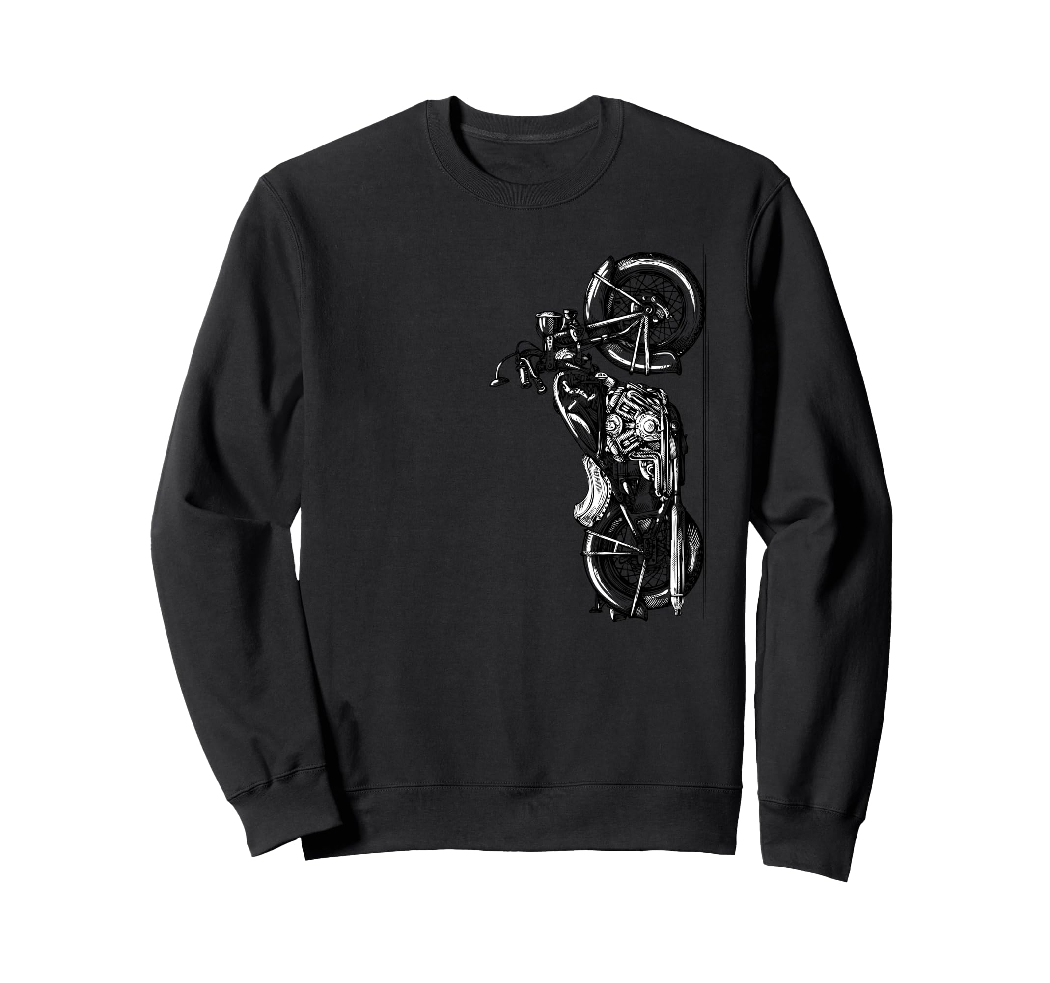 Motorcycling Biker Motorcycle Ride Sweatshirt - Unique Graphic Men Women - T-Shirt, Sweatshirt, Hoodie