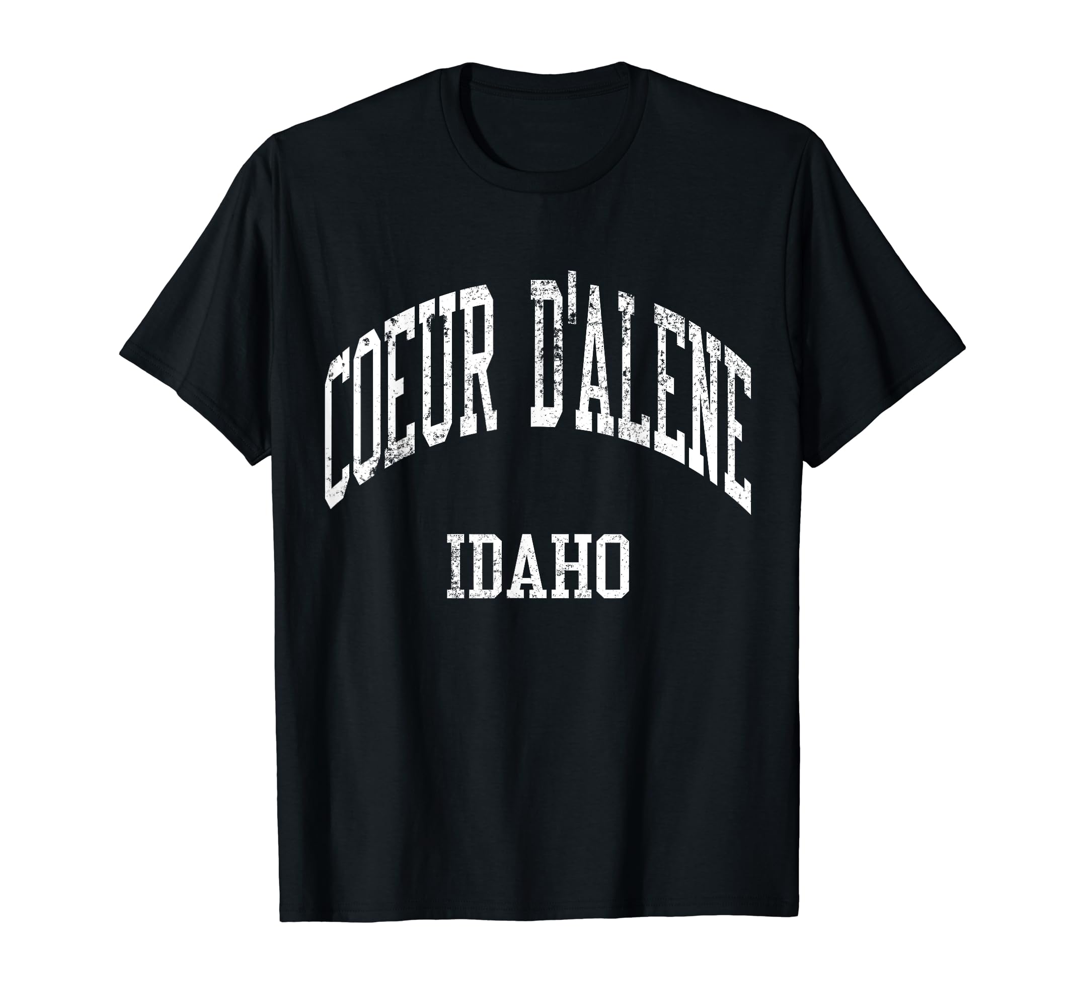 Coeur Dalene Idaho 70S College Sports T-Shirt - Streetwear Style for Adults - T-Shirt, Sweatshirt, Hoodie