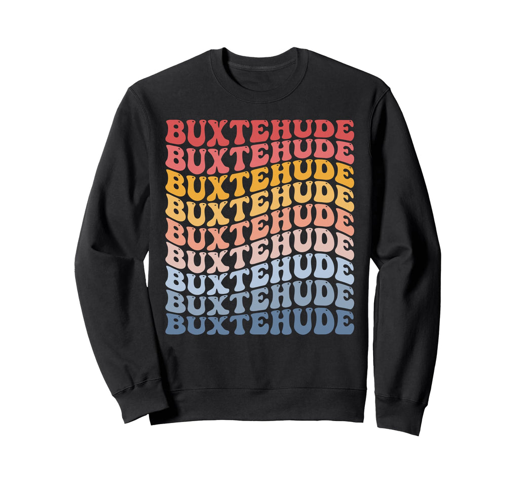 Buxtehude City Groovy Sweatshirt - Graphic Print for Adults - T-Shirt, Sweatshirt, Hoodie