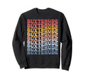 Buxtehude City Groovy Sweatshirt - Graphic Print for Adults - T-Shirt, Sweatshirt, Hoodie