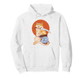 Samurai Cat Katana Ukiyoe Traditional Hoodie - Aesthetic Graphic Men Women - T-Shirt, Sweatshirt, Hoodie
