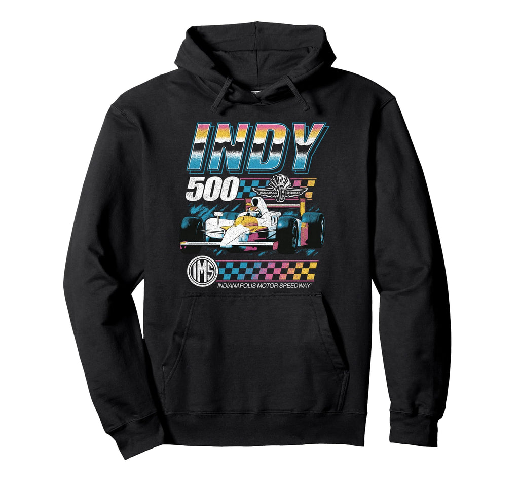 Indy 500 Indianapolis Motor Speedway Hoodie - Custom Art Print for Adults - T-Shirt, Sweatshirt, Hoodie