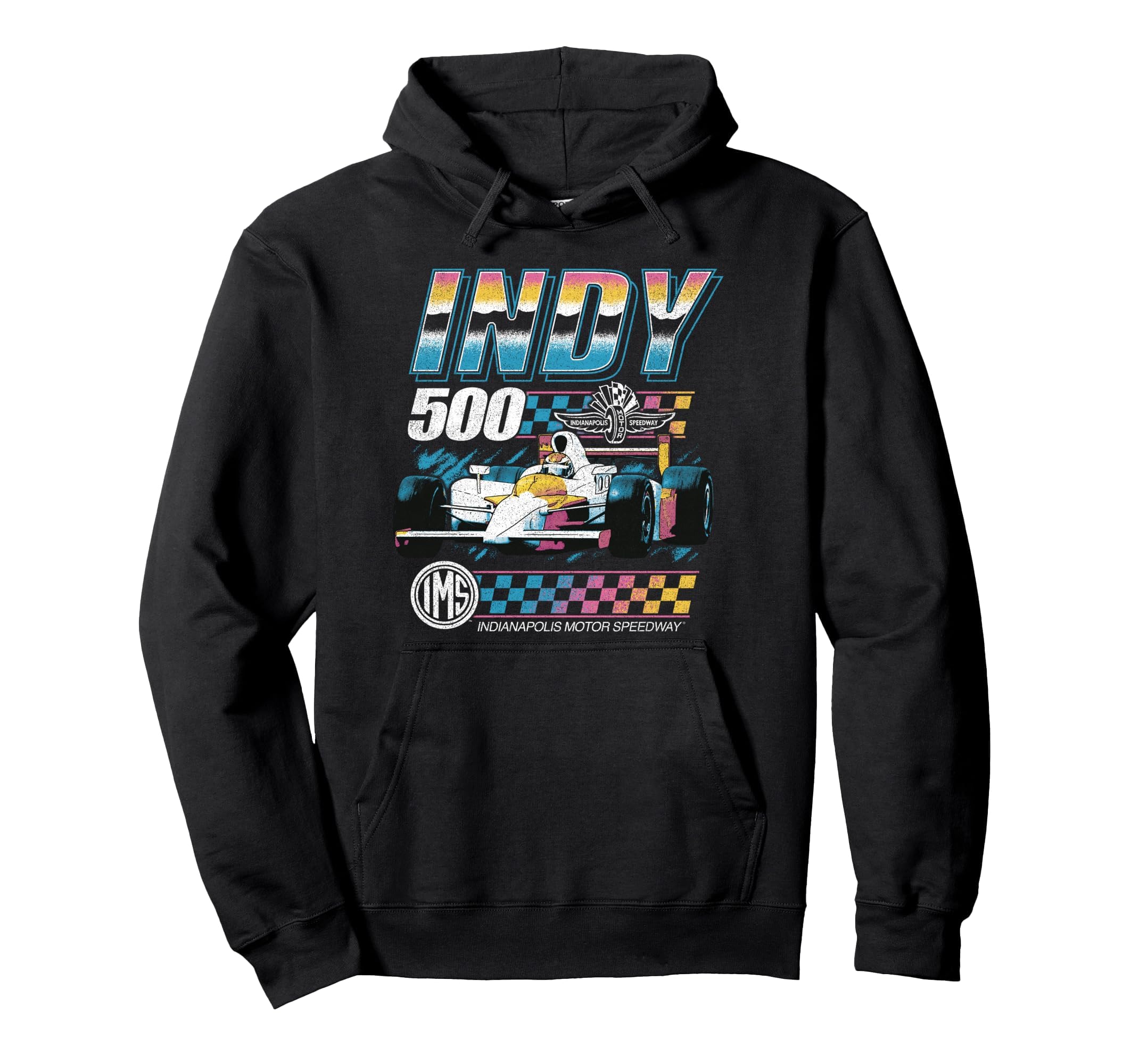 Indy 500 Indianapolis Motor Speedway Hoodie - Custom Art Print for Adults - T-Shirt, Sweatshirt, Hoodie