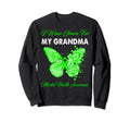 Butterfly I Wear Green My Sweatshirt - Casual Everyday Wear for Adults - T-Shirt, Sweatshirt, Hoodie