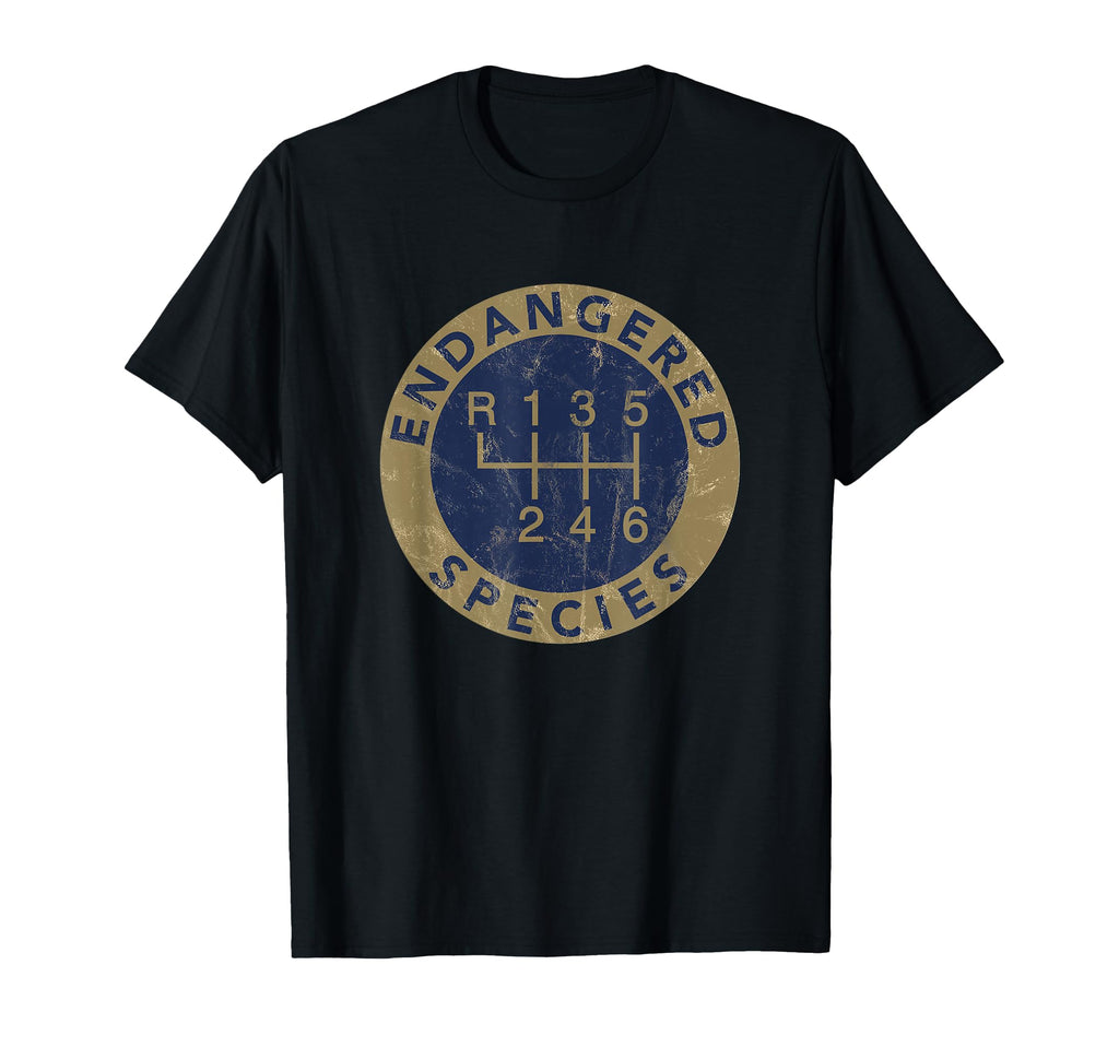 Endangered Species Stick Shift T-Shirt - Aesthetic Graphic for Adults - T-Shirt, Sweatshirt, Hoodie
