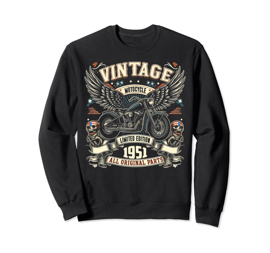 1951 Born 1951 73Th Birthday Sweatshirt - Minimalist Print Unisex - T-Shirt, Sweatshirt, Hoodie