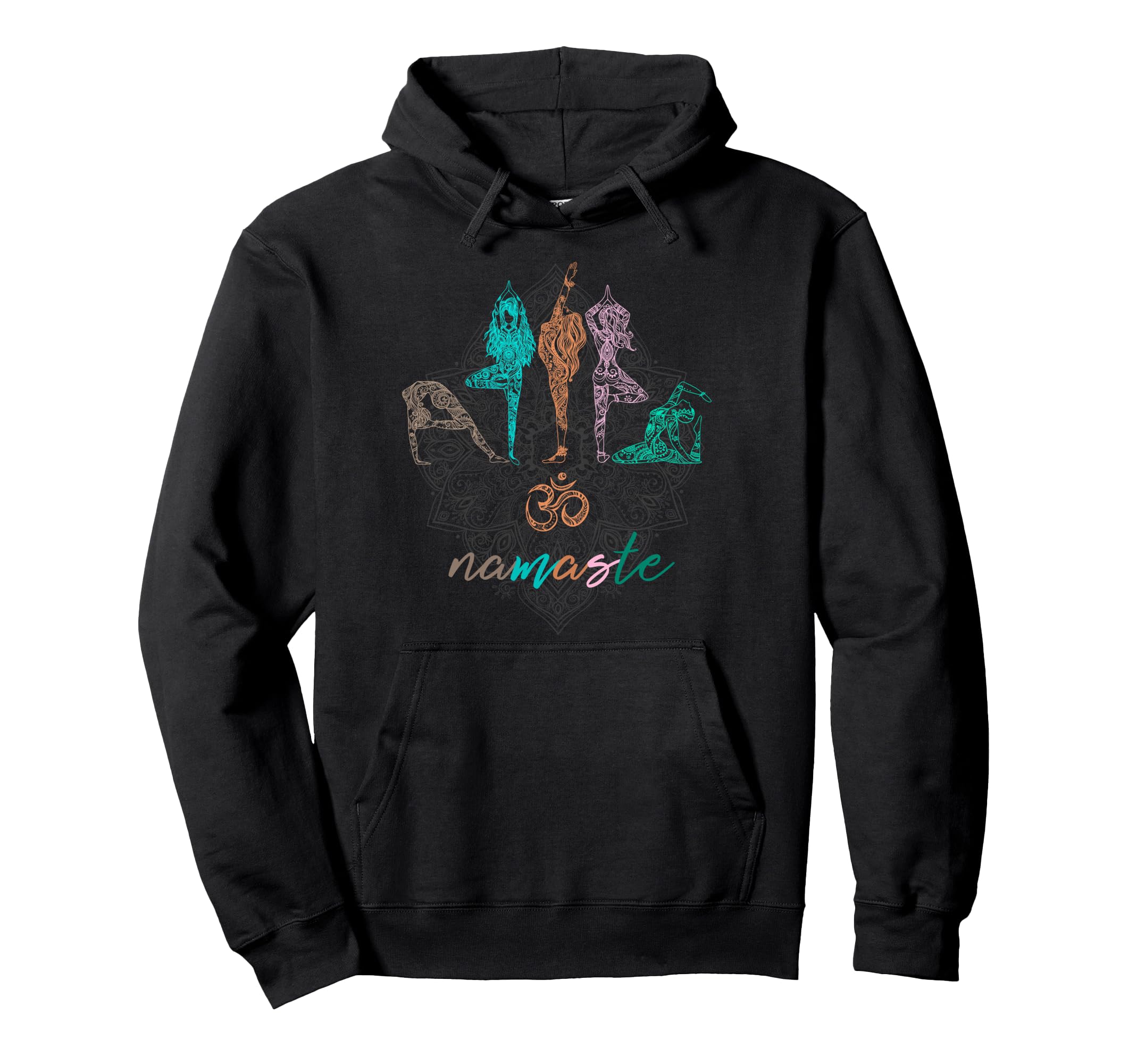 Yoga Poses Chakras Meditation Namaste Zen Hoodie - Minimalist Print Unisex - T-Shirt, Sweatshirt, Hoodie