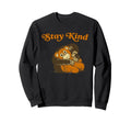 Stay Kind Hugging Monkey Sweatshirt - Casual Everyday Wear Men Women - T-Shirt, Sweatshirt, Hoodie