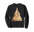 Buddha Borobudur Mindfulness Sweatshirt - Fun Novelty Design Men Women - T-Shirt, Sweatshirt, Hoodie