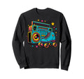 Rollerskates Funny 80S Roller Sweatshirt - Custom Art Print for Adults - T-Shirt, Sweatshirt, Hoodie