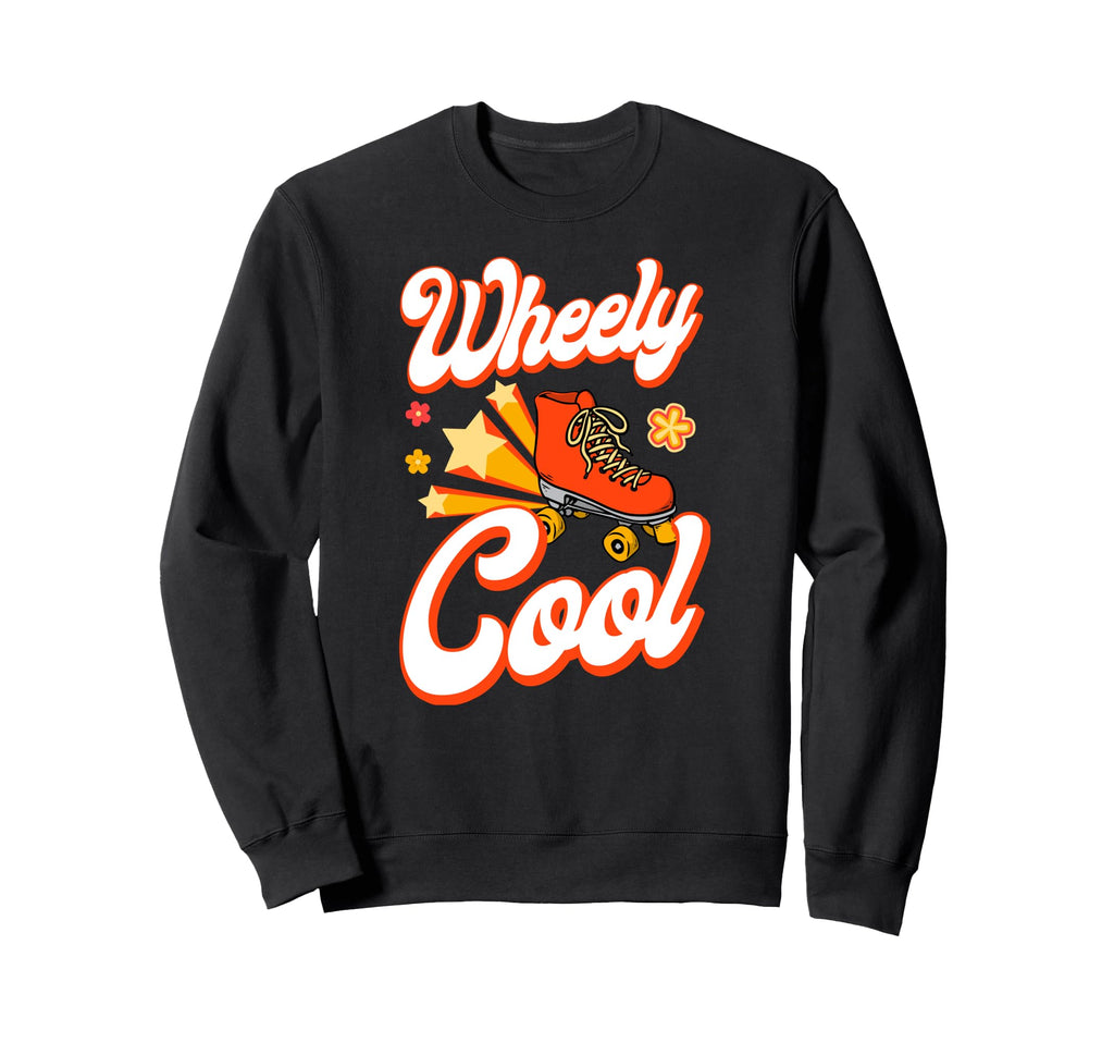 Roller Skating Skate 1970S Sweatshirt - Novelty Apparel for Adults - T-Shirt, Sweatshirt, Hoodie
