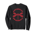 Antisocial Dragonfly Introvert Sweatshirt - Minimalist Print Men Women - T-Shirt, Sweatshirt, Hoodie