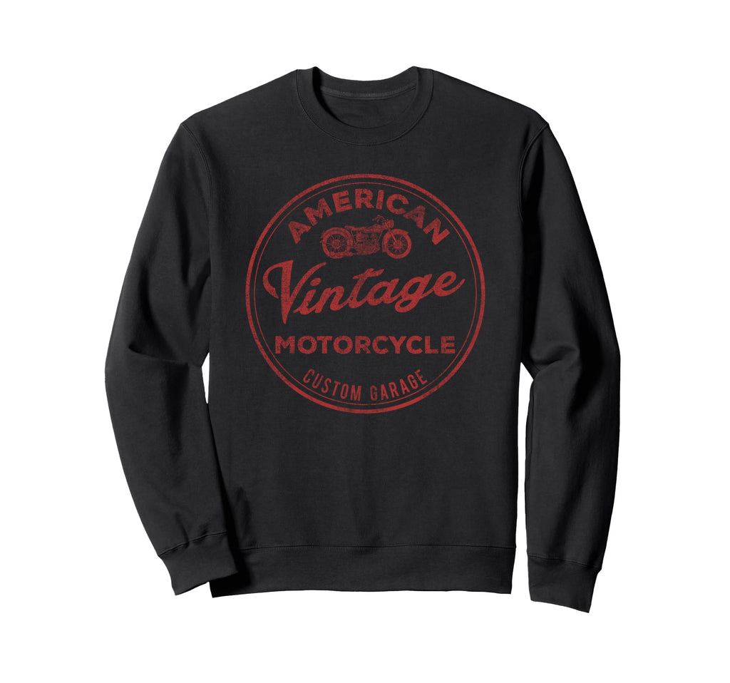 Custom Garage American Sweatshirt - Casual Everyday Wear Men Women - T-Shirt, Sweatshirt, Hoodie