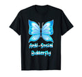 Anti Social Butterfly Gift Introverts T-Shirt - Novelty Apparel for Adults - T-Shirt, Sweatshirt, Hoodie