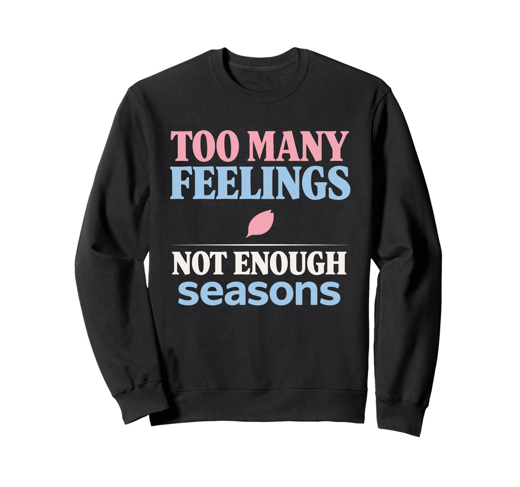 Anime Anxiety Overthinking Weeb Sweatshirt - Graphic Print Men Women - T-Shirt, Sweatshirt, Hoodie