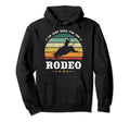 Im Just Here Rodeo Western Texan Hoodie - Graphic Print Unisex - T-Shirt, Sweatshirt, Hoodie