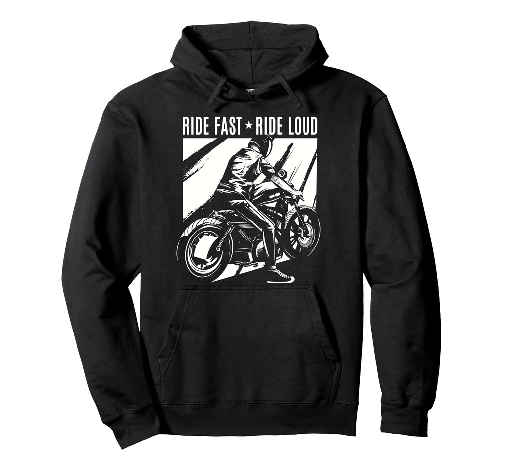 Motorcycle Rider I Biker Hoodie - Casual Everyday Wear Men Women - T-Shirt, Sweatshirt, Hoodie