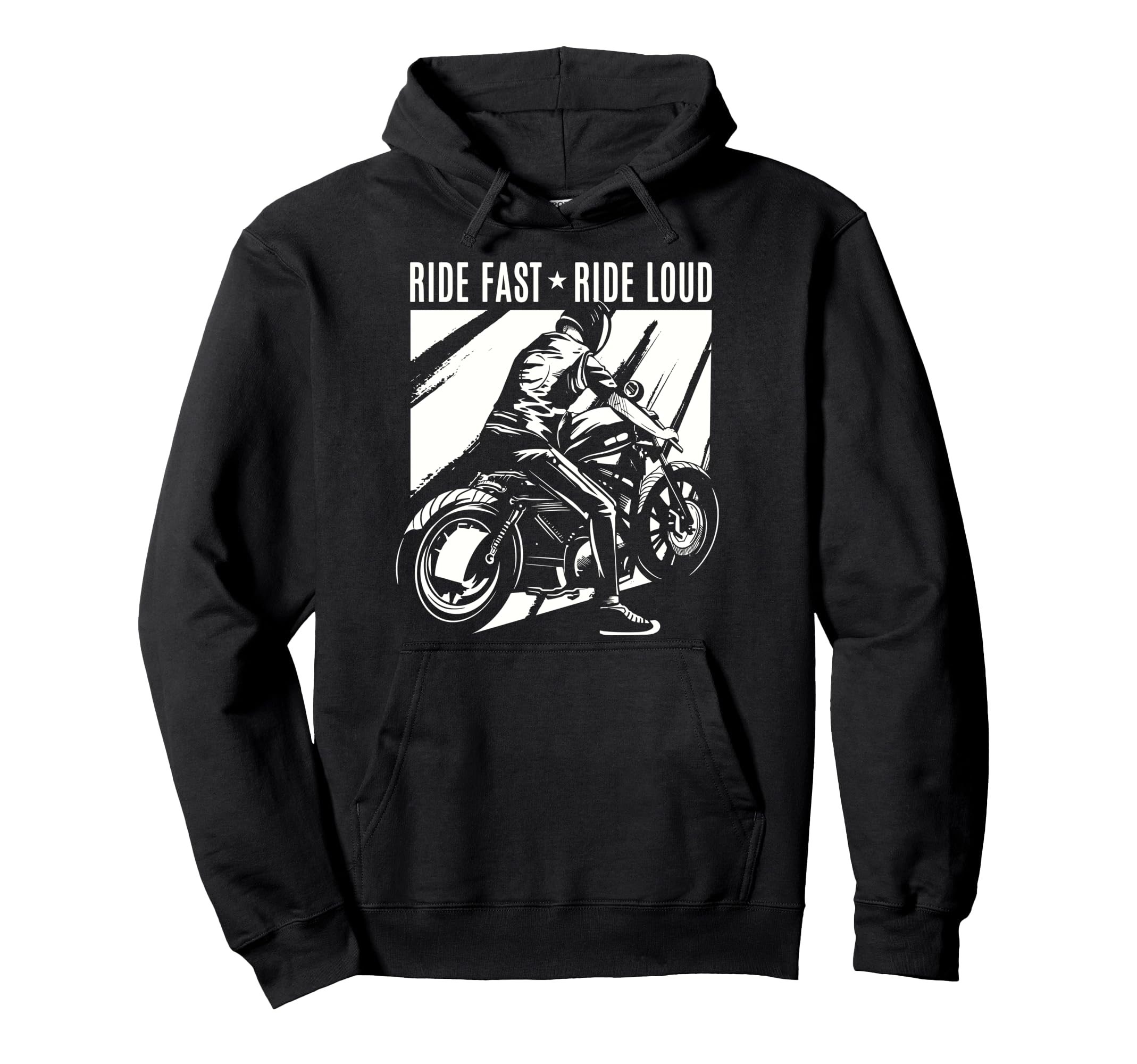 Motorcycle Rider I Biker Hoodie - Casual Everyday Wear Men Women - T-Shirt, Sweatshirt, Hoodie