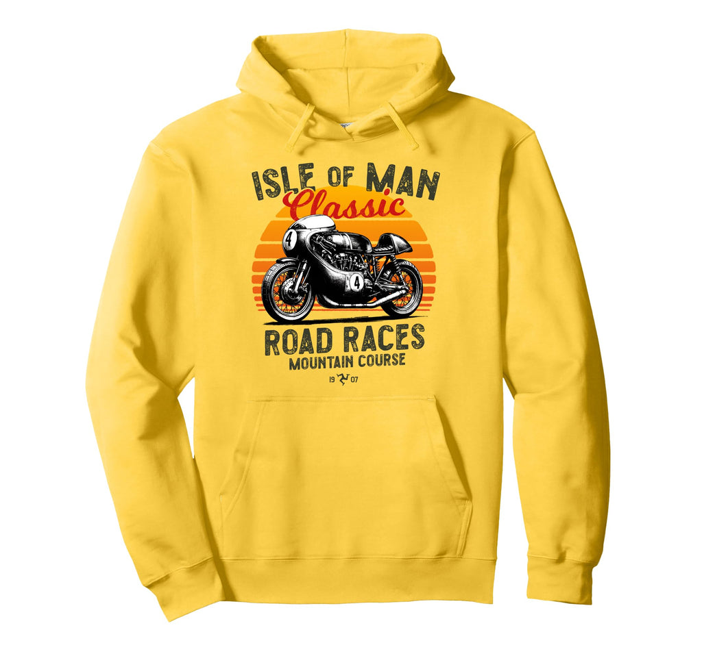 Isle Motorcycle Races Motorbike Race Hoodie - Graphic Print Unisex - T-Shirt, Sweatshirt, Hoodie