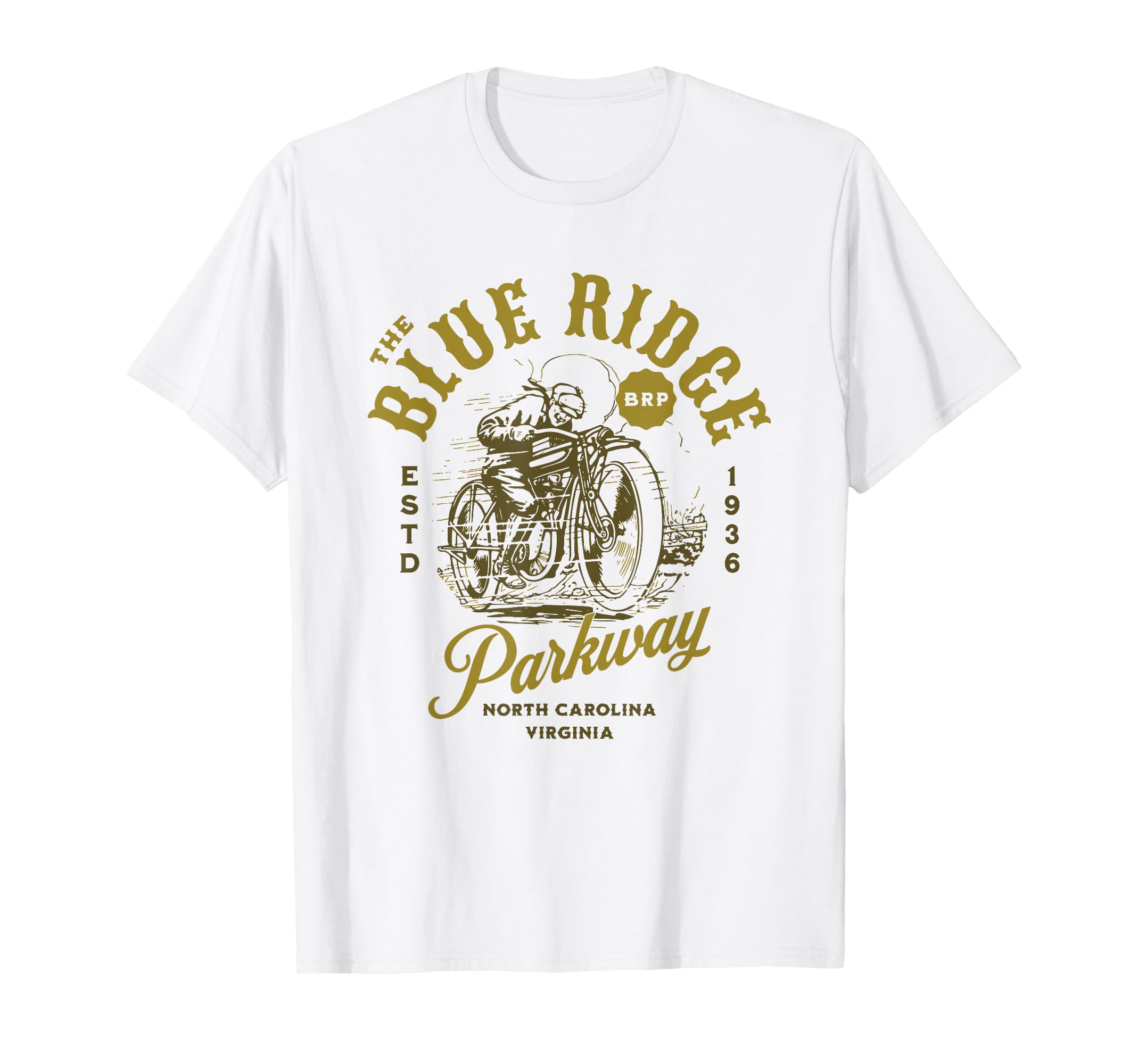 Blue Ridge Parkway Motorcycle T-Shirt - Streetwear Style Men Women - T-Shirt, Sweatshirt, Hoodie