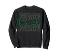 Isibindi Bold Groovy Typography Sweatshirt - Aesthetic Graphic for Adults - T-Shirt, Sweatshirt, Hoodie