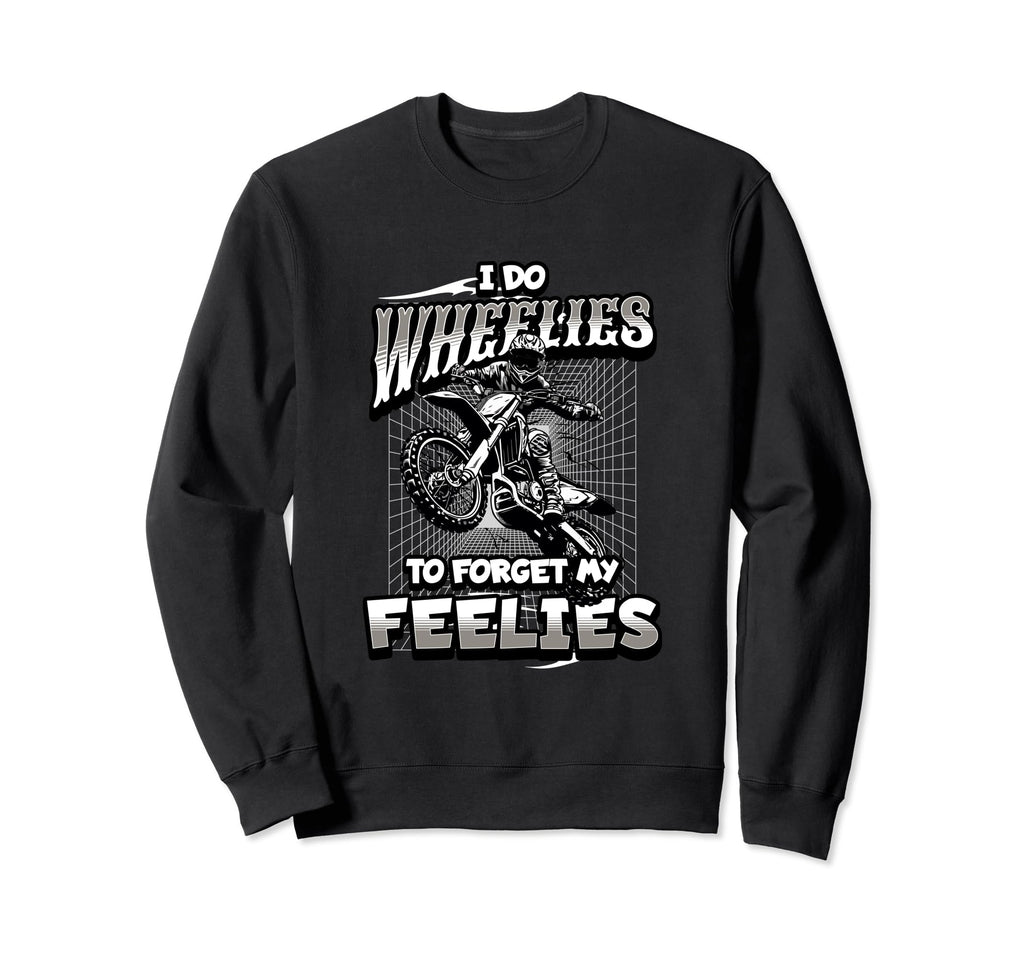 Biker Motorcycle Motorcycle Funny Sweatshirt - Custom Art Print Men Women - T-Shirt, Sweatshirt, Hoodie
