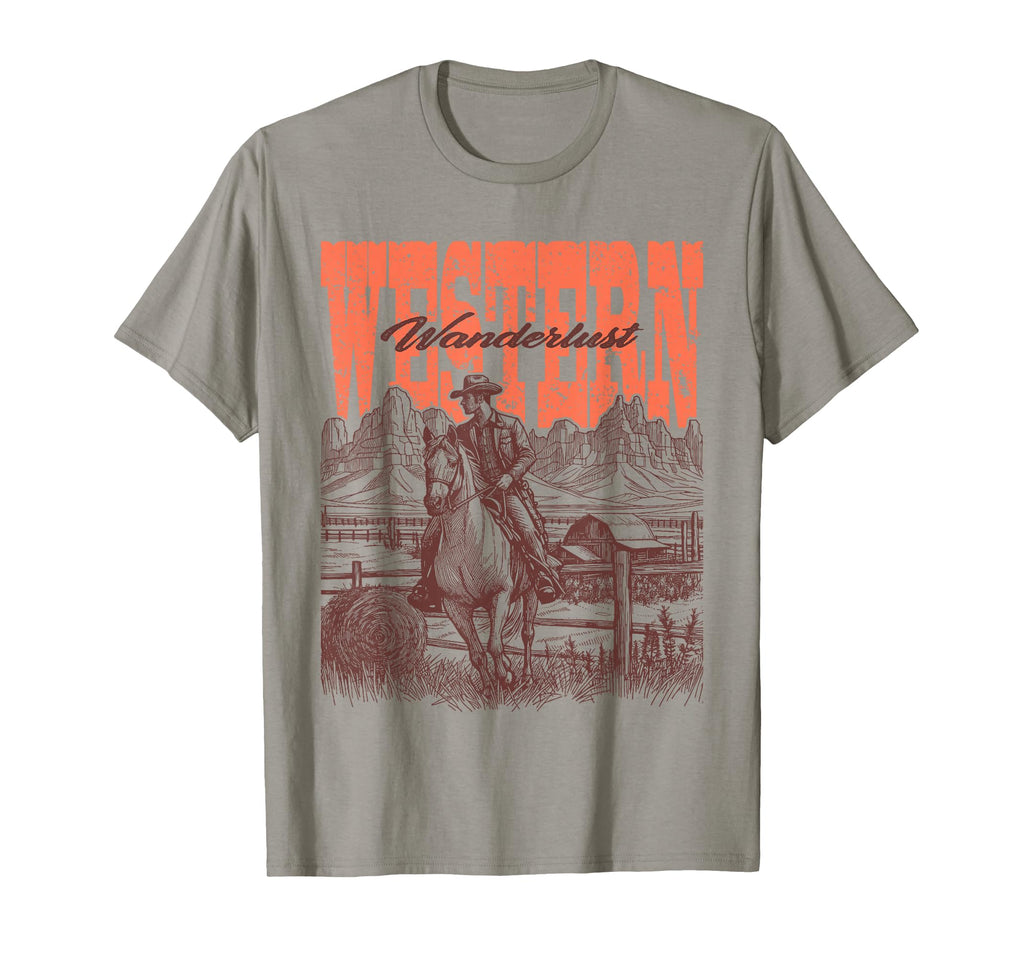 Cowboy Cowgirl Country Western Wild T-Shirt - Streetwear Style Men Women - T-Shirt, Sweatshirt, Hoodie