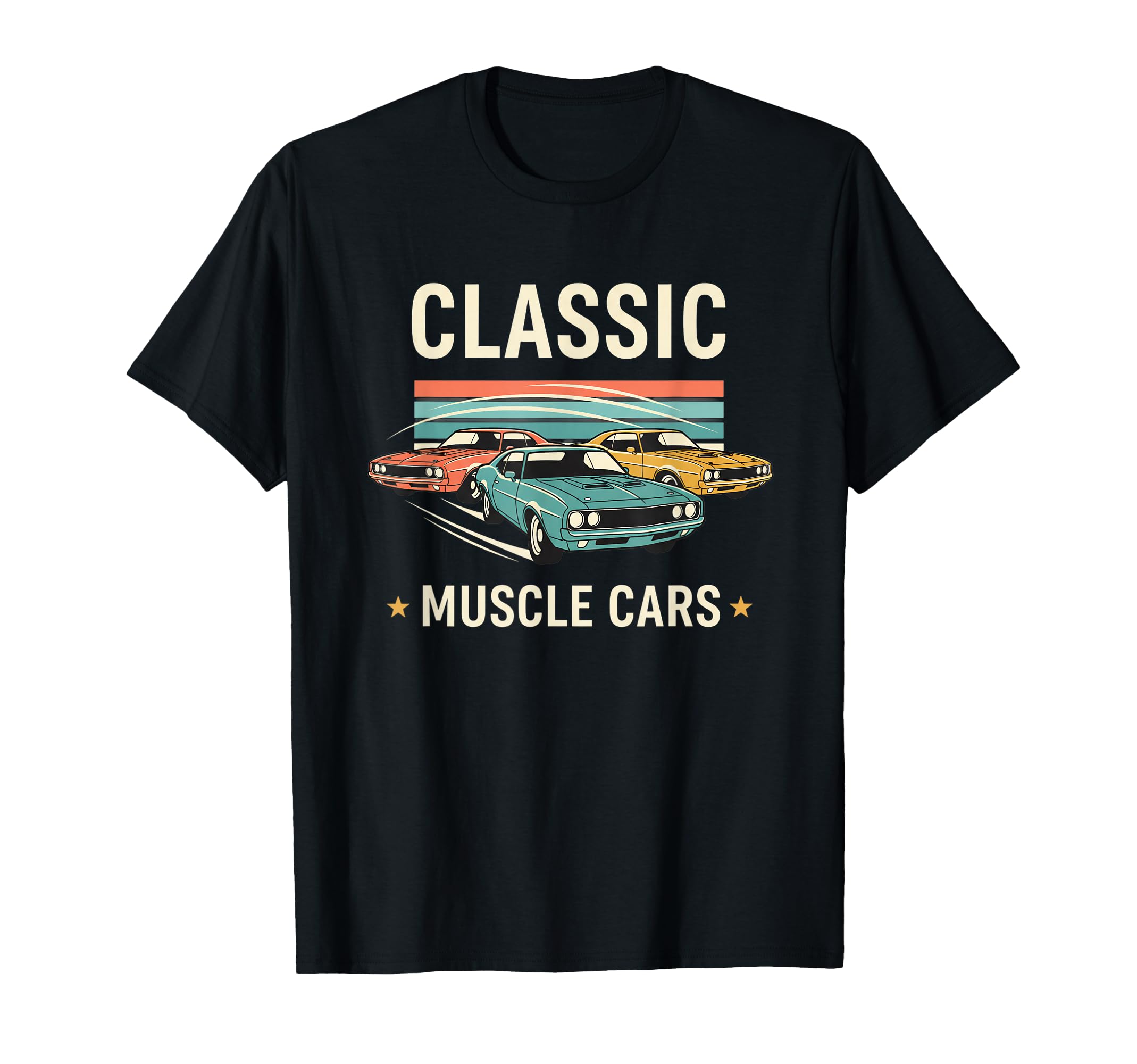 Muscle Car Art Car Car T-Shirt - Custom Art Print Unisex - T-Shirt, Sweatshirt, Hoodie