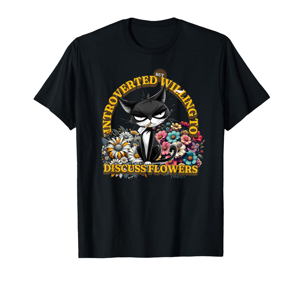 Introverted But Willing To T-Shirt - Casual Everyday Wear for Adults - T-Shirt, Sweatshirt, Hoodie