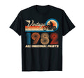 40Th Birthday Gift Motorcycle 1982 T-Shirt - Graphic Print Men Women - T-Shirt, Sweatshirt, Hoodie