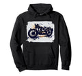 Motorcycle Art Hoodie - Custom Art Print Men Women - T-Shirt, Sweatshirt, Hoodie
