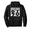 Oldometer Odometer Funny 70Th Birthday Hoodie - Graphic Print Men Women - T-Shirt, Sweatshirt, Hoodie
