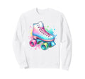 Roller Skate Colorful Roller Skating Sweatshirt - Trendy Graphic Men Women - T-Shirt, Sweatshirt, Hoodie