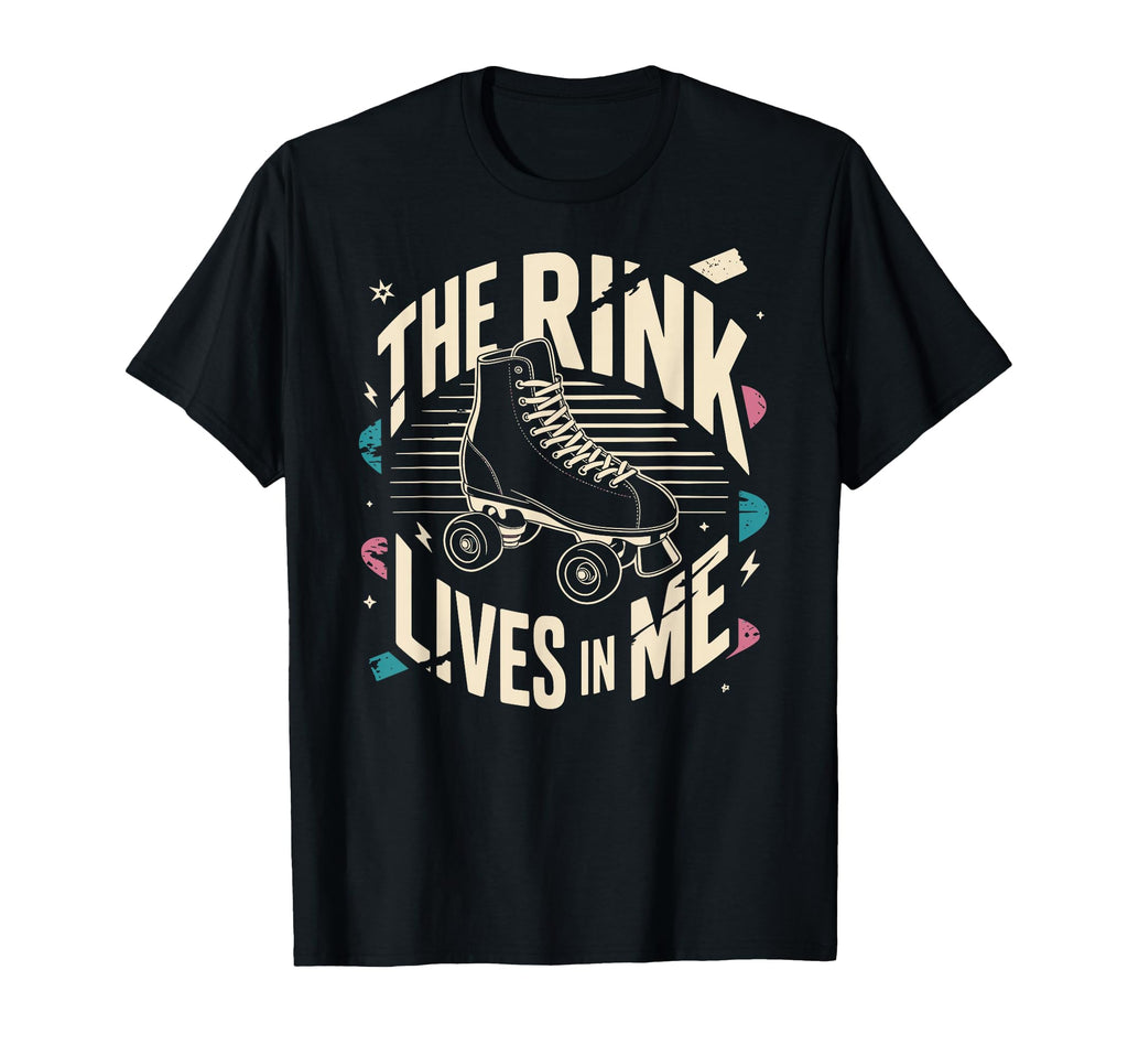 Roller Skating Nostalgia Skaters Fans T-Shirt - Graphic Print Men Women - T-Shirt, Sweatshirt, Hoodie